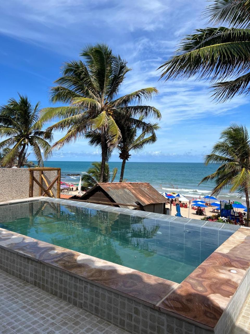 ג'אקומה Pousada Beach House Coqueirinho מראה חיצוני תמונה